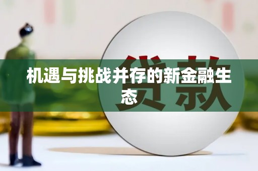 甘州机遇与挑战并存的新金融生态