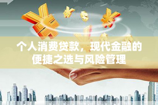 石龙个人消费贷款，现代金融的便捷之选与风险管理