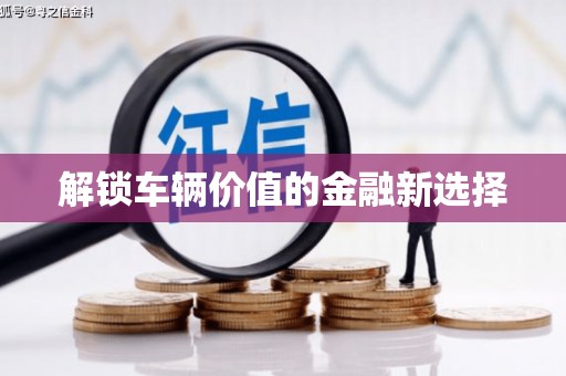 彬县解锁车辆价值的金融新选择