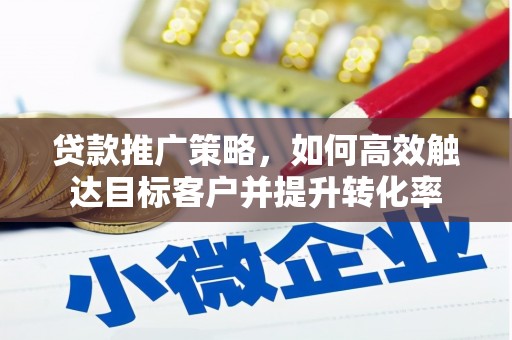 花莲贷款推广策略，如何高效触达目标客户并提升转化率