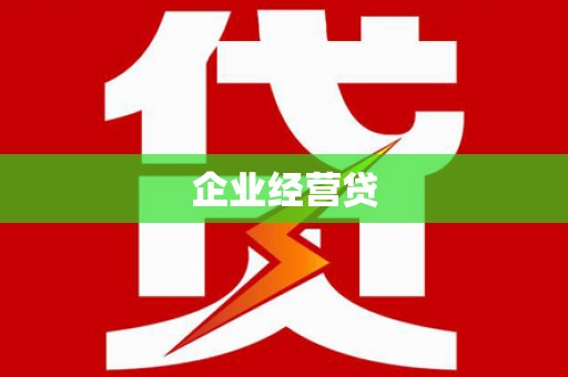 双牌企业经营贷