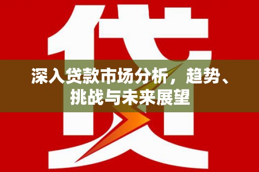 察隅深入贷款市场分析，趋势、挑战与未来展望