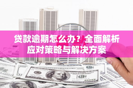 鹿草贷款逾期怎么办？全面解析应对策略与解决方案
