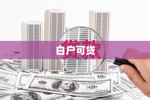 芦竹白户可贷