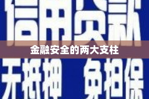 玛曲金融安全的两大支柱