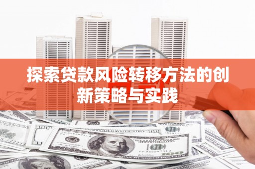 广灵探索贷款风险转移方法的创新策略与实践